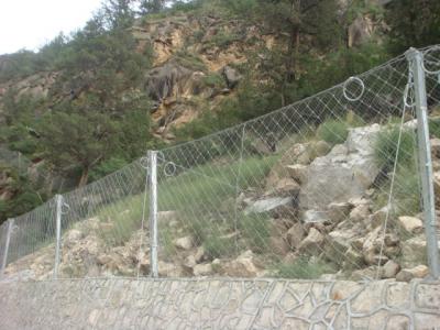 正定縣柔性邊坡防護網